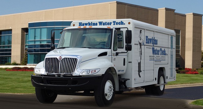 Hawkins Bottled Water Truck